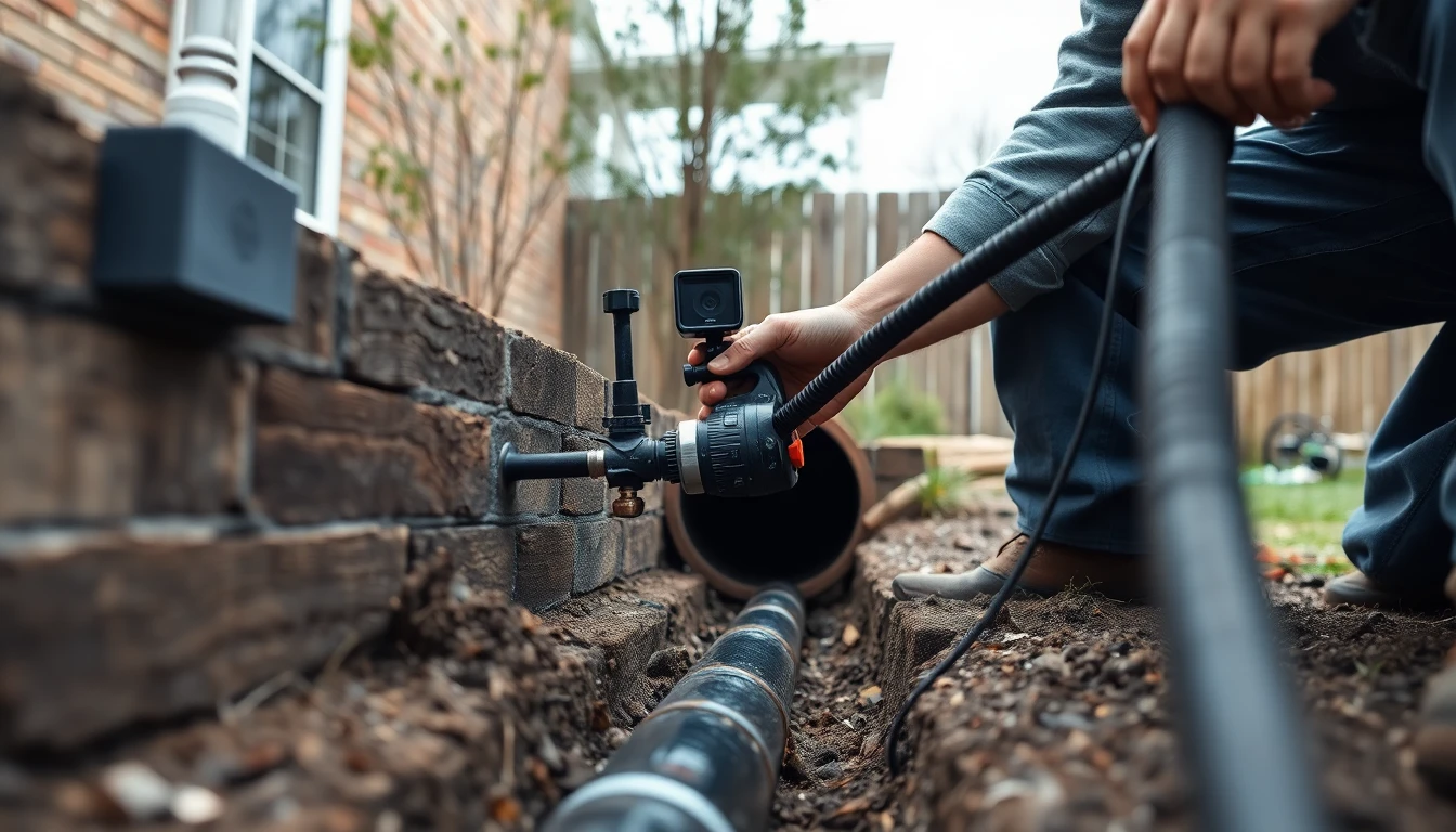 Residential Sewer Line Repair